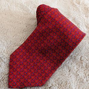 Bert Pulitzer Red Chain Neck Tie